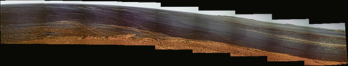Opportunity sol 3633 PanCam - cratere Endeavour Opportunity sol 3633 PanCam - cratere Endeavour