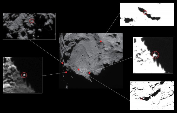 Philae - siti candidati