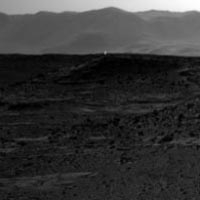NASA Curiosity: ufo di luce e rocce a forma di Australia