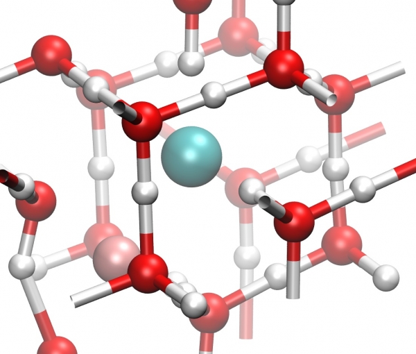 Sturttura del ghiaccio X